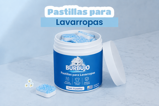 BURBUJO™ | Pastillas para Lavarropas