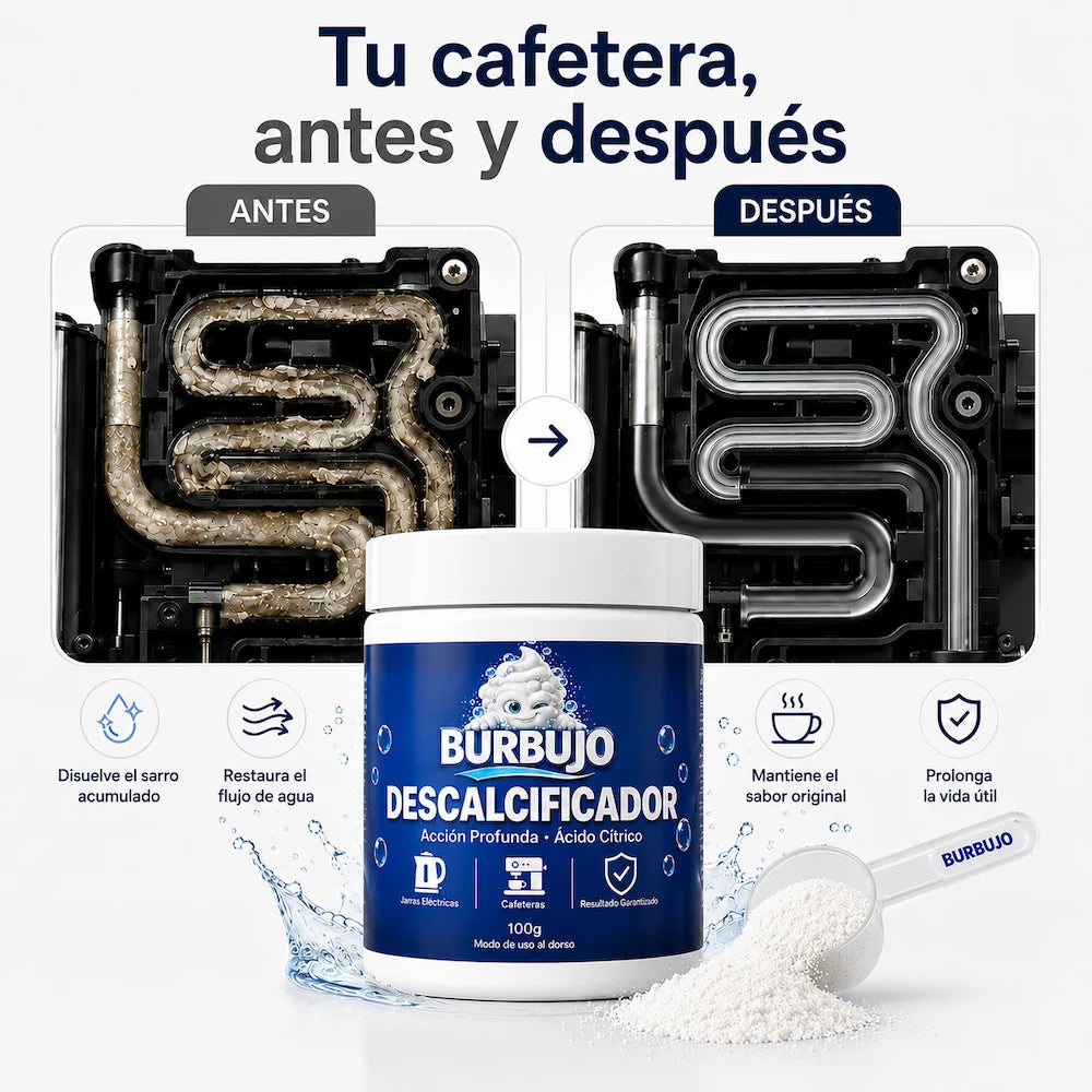 Burbujo™ Descalcificador - Multi uso