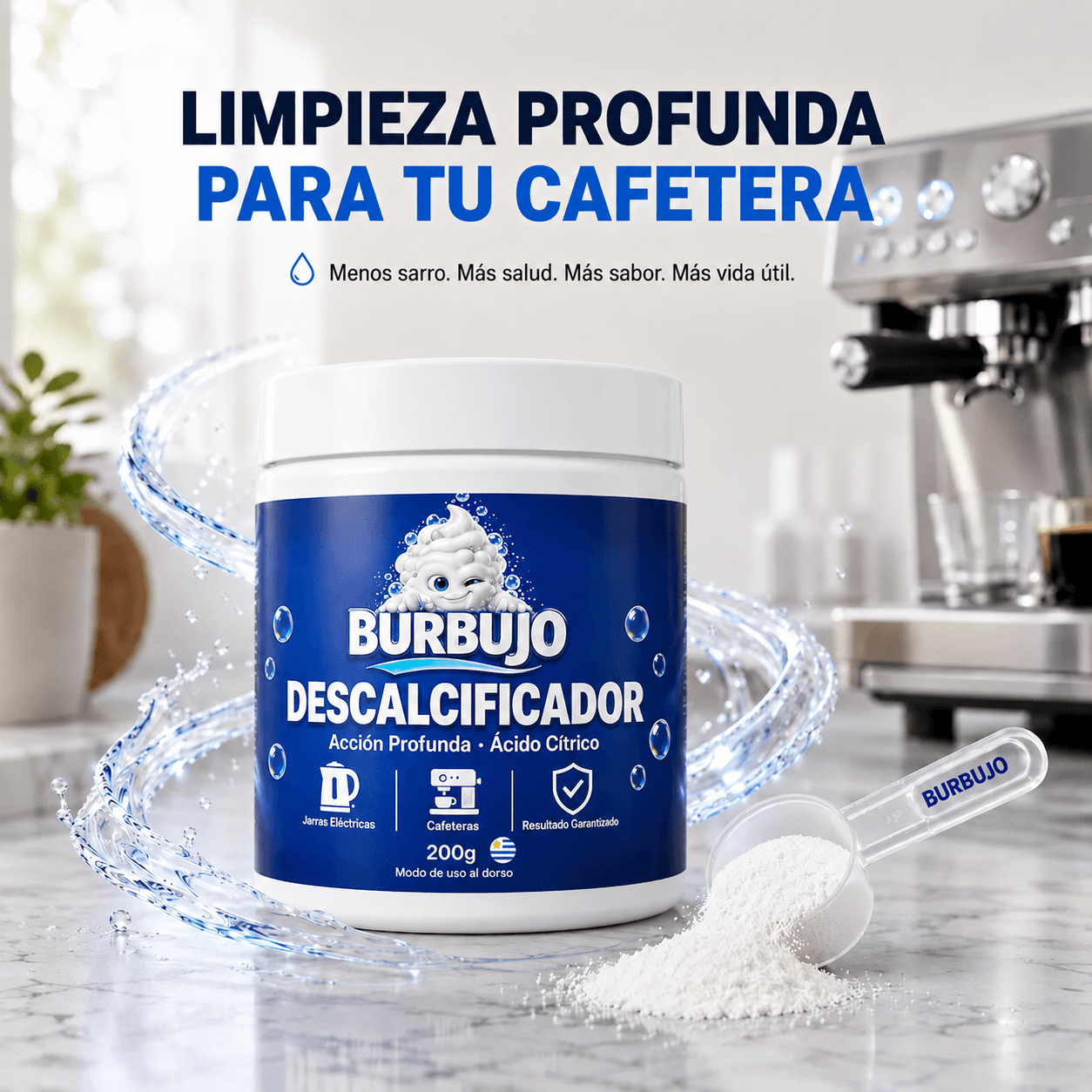 Burbujo™ Descalcificador - Multi uso