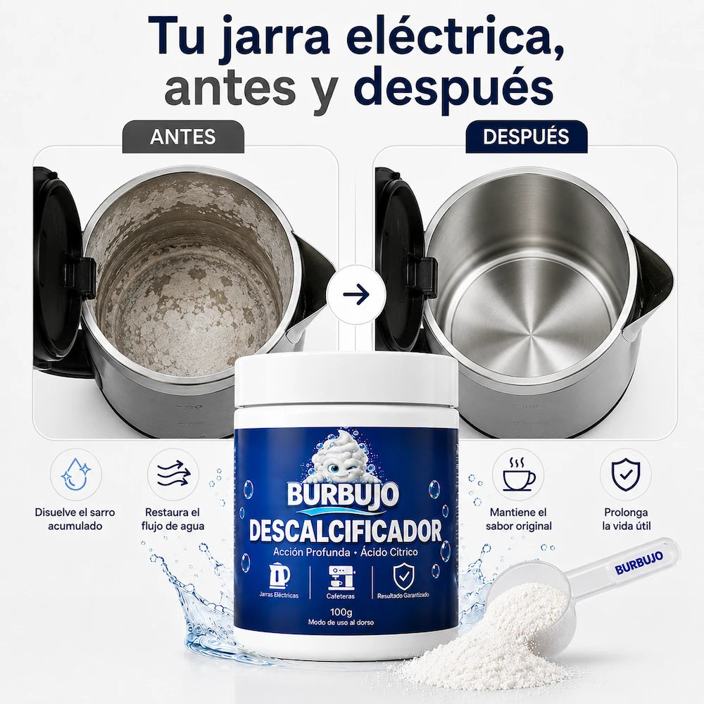 Burbujo™ Descalcificador - Multi uso