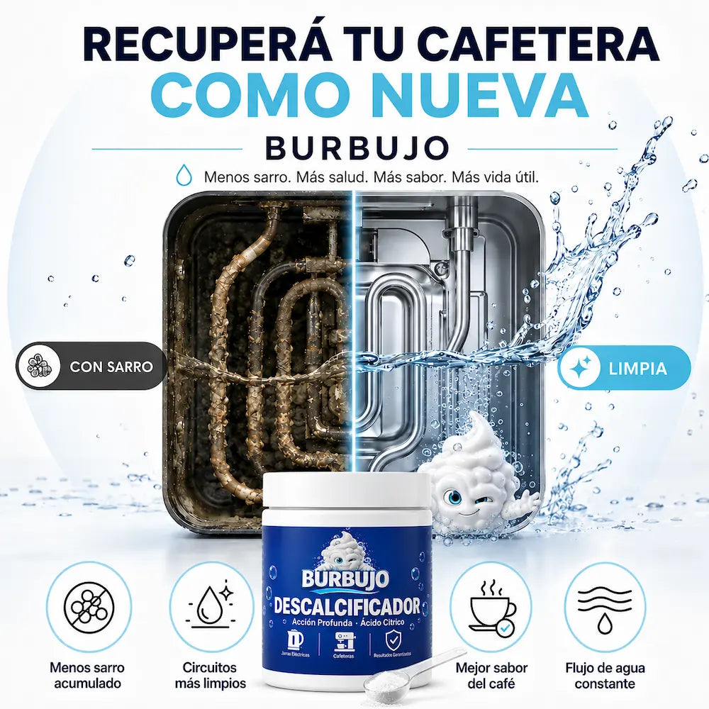 Burbujo™ Descalcificador - Multi uso